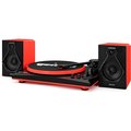 Gemini Vinyl Record Player Turntable With Bluetooth and Dual Stereo Speakers BlackRed TT-900BR